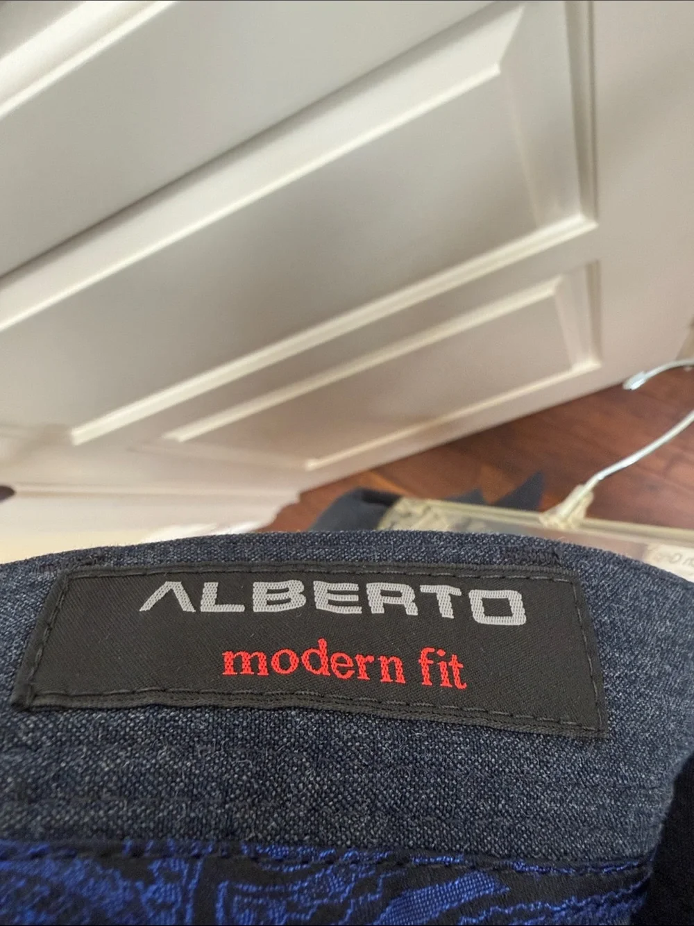 Alberto Navy Men's Dress Pants
